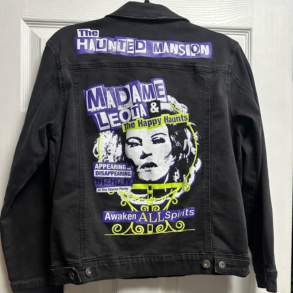 Disney Haunted Mansion Madame Leota Denim Jacket Women’s Medium